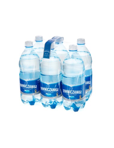 Woda gazowana Piwniczanka 1L PALETA - kupwode.pl