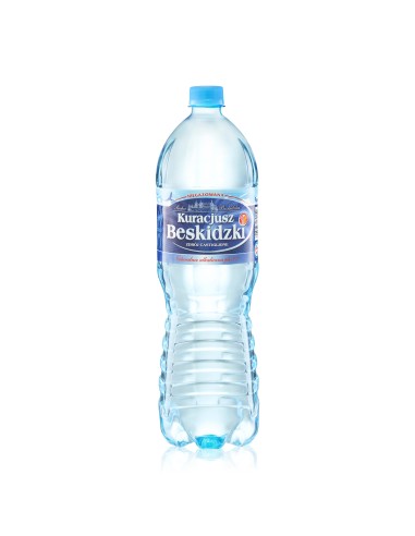 Woda niegazowana Kuracjusz Beskidzki 1,5L PALETA 504 szt - kupwode.pl