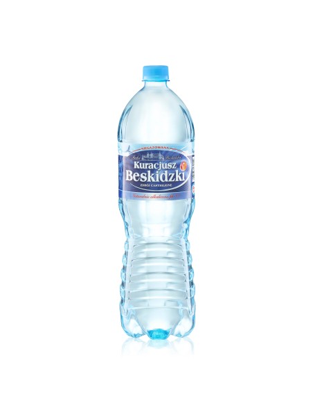 Woda niegazowana Kuracjusz Beskidzki 1,5L PALETA 504 szt - kupwode.pl