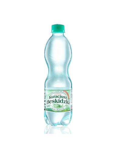 Woda gazowana Kuracjusz Beskidzki 0,5L PALETA 1368 szt - kupwode.pl