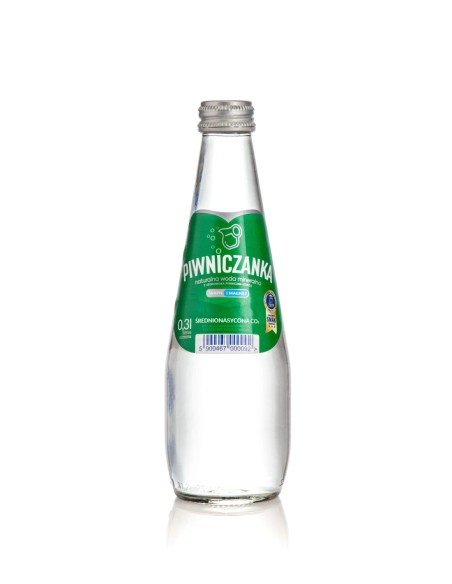 Woda lekko gazowana Piwniczank 0,3L szkło bezzwrotne - kupwode.pl