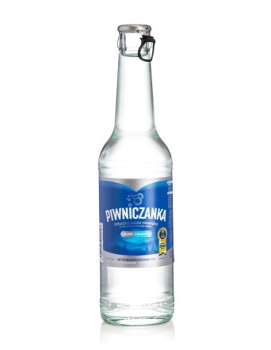 Woda gazowana Piwniczanka 0,33L ZGRZEWKA szkło zwrotne - kupwode.pl