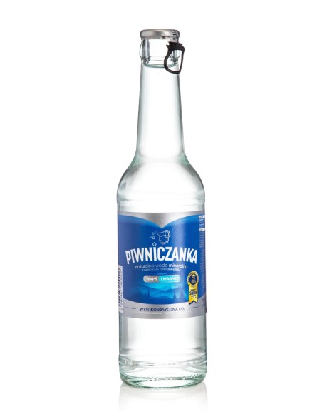 Woda gazowana Piwniczanka 0,33L ZGRZEWKA szkło zwrotne - kupwode.pl