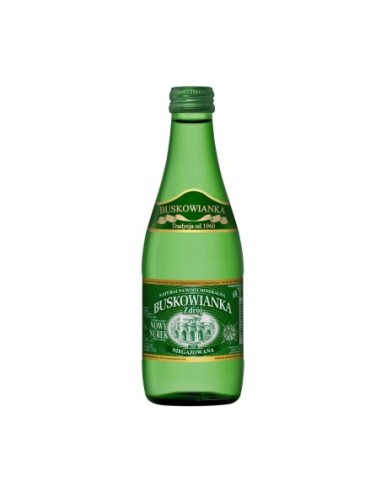 Woda niegazowana Buskowianka Premium 0,33L ZGRZEWKA szkło zwrotne - kupwode.pl
