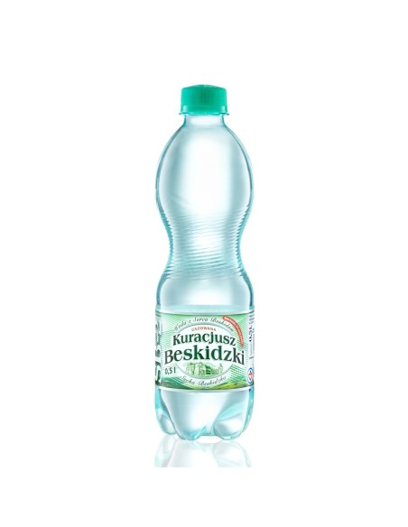 Woda gazowana Kuracjusz Beskidzki 0,5L ZGRZEWKA - kupwode.pl