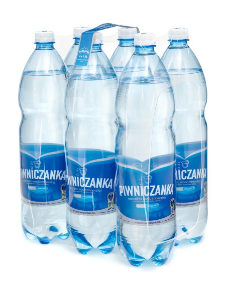 Woda gazowana Piwniczanka 1,5L PALETA - kupwode.pl
