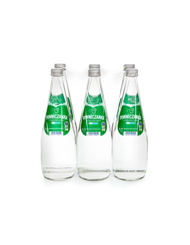 Woda lekko gazowana Piwniczanka 0,7L PALETA szkło bezzwrotne - kupwode.pl
