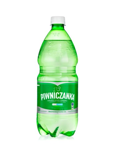 Woda lekko gazowana Piwniczanka 1L PALETA - kupwode.pl